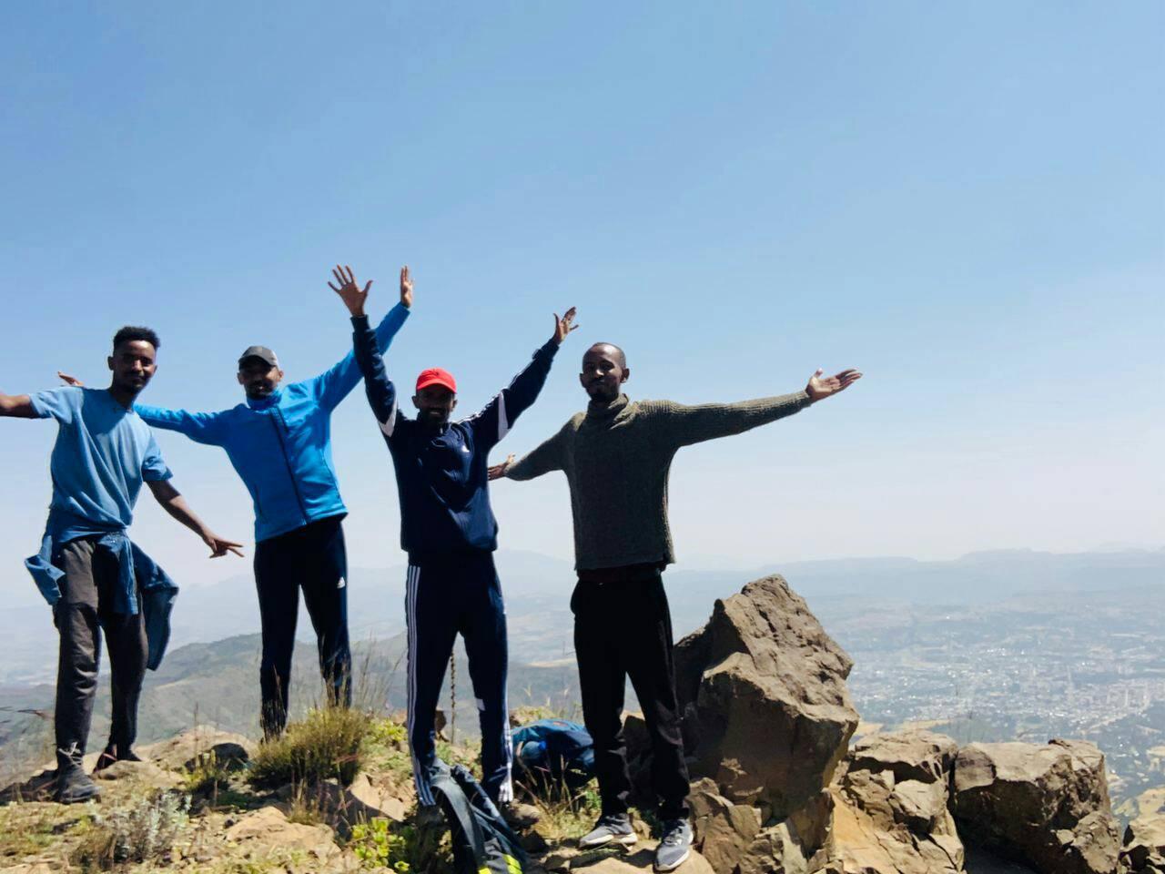 Tigray hiking group