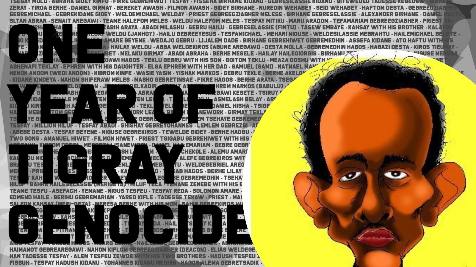 One Year of Tigray Genocide as Told by Siyad Arts
